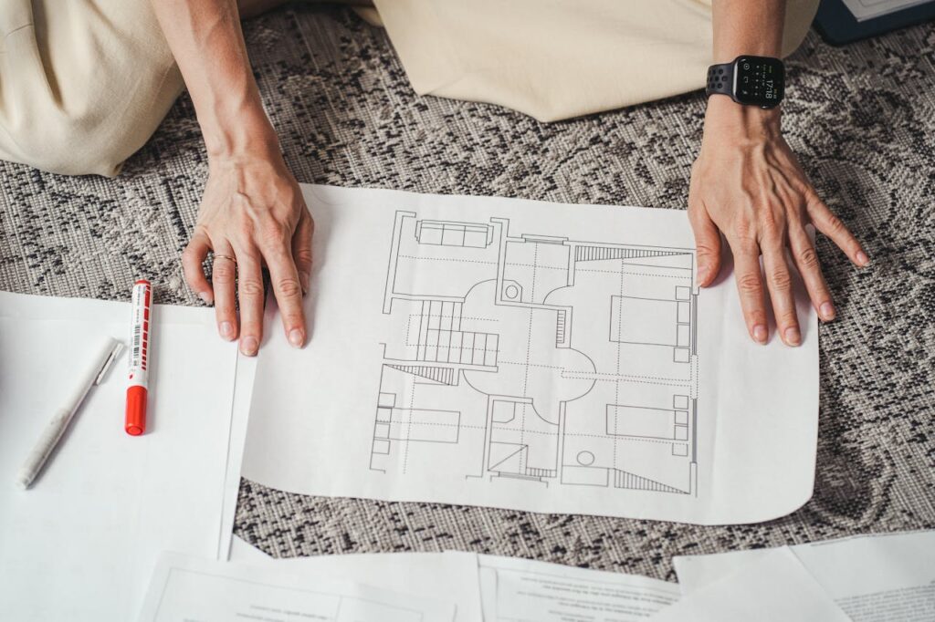 arkitekt ritningar